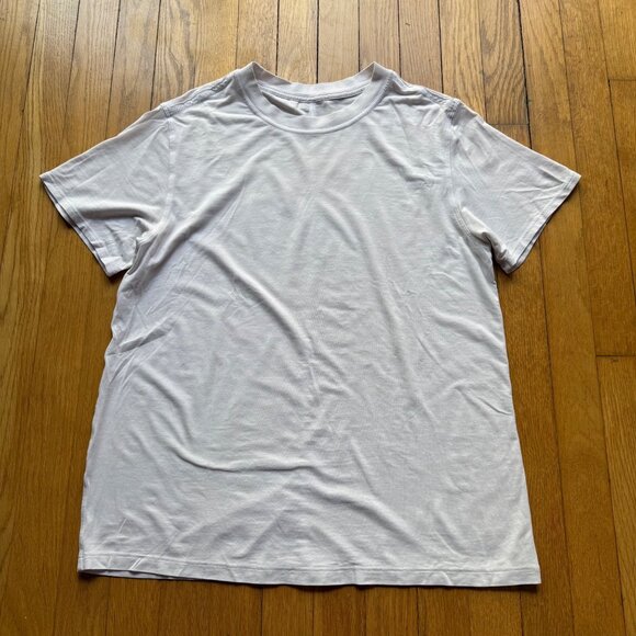 Lululemon Size 4 White Pima Cotton All Yours Short Sleeve Crewneck T-Shirt Top - Picture 14 of 14